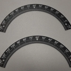 Панели, шкалы — Полукруглая шкала с ферезеровкой — фото