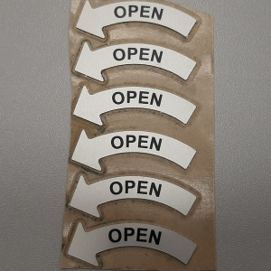 Портфолио — Шильд с фрезеровкой — фото